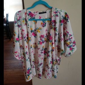 Atmosphere floral print cardigan coverup boho